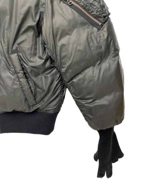 COGNOMEN（コグノーメン）COGNOMEN (コグノーメン) PEACE DOWN MA-1 ブラック サイズ:Lの古着・服飾アイテム