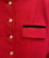 中古・古着 GUCCI (グッチ) Padded shoulders wool mohair jacket (パテッドショルダーウールモヘアジャケット) レッド サイズ:36：40000円