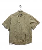 DSQUARED2ディースクエアード）の古着「半袖シャツ」｜ベージュ