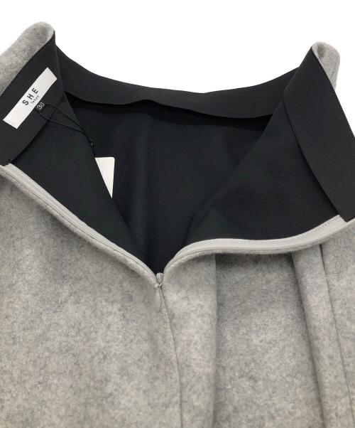 SHE TOKYO（シートーキョー）SHE TOKYO (シートーキョー) Elliy Melton ボンディング スカート グレー サイズ:36 未使用品の古着・服飾アイテム