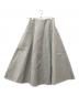 SHE TOKYO（シートーキョー）の古着「Elliy Melton ボンディング スカート」｜グレー