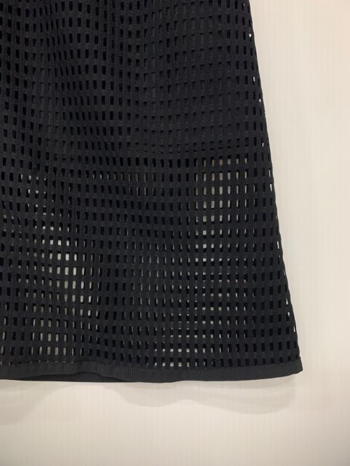 Pinky & Dianne（ピンキーアンドダイアン）Pinky & Dianne (ピンキーアンドダイアン) バスケットレーススカート ブラック サイズ:36の古着・服飾アイテム