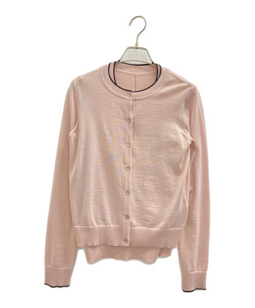 FOXEY（フォクシー）FOXEY (フォクシー) ツインニット ツインF ピンク サイズ:38の古着・服飾アイテム