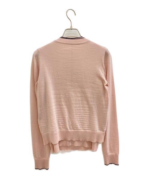 FOXEY（フォクシー）FOXEY (フォクシー) ツインニット ツインF ピンク サイズ:38の古着・服飾アイテム