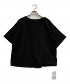 JOURNAL STANDARD relumeジャーナルスタンダード レリューム）の古着「ADDICTポンチクルーネックタックプルオーバー」｜ブラック