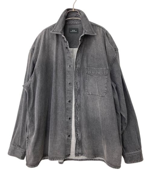 mb（エムビー）mb (エムビー) ハイエンドヴィンテージデニムシャツジャケット ブラック サイズ:Mの古着・服飾アイテム