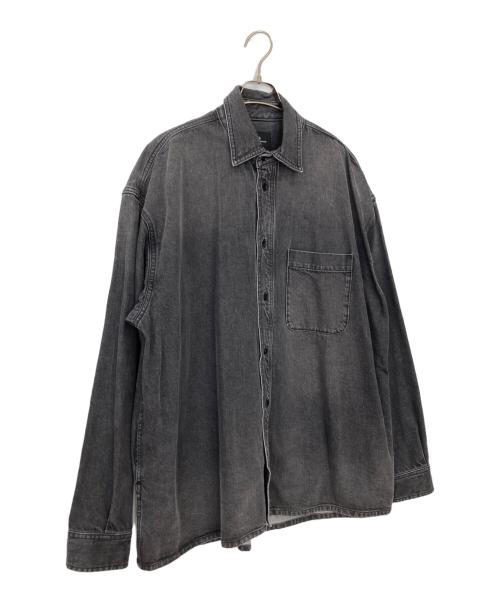 mb（エムビー）mb (エムビー) ハイエンドヴィンテージデニムシャツジャケット ブラック サイズ:Mの古着・服飾アイテム