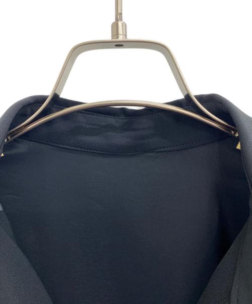 GRACE CONTINENTAL（グレースコンチネンタル）GRACE CONTINENTAL (（グレースコンチネンタル) ヘムギャザーシャツ ブラック サイズ:2-36 未使用品の古着・服飾アイテム