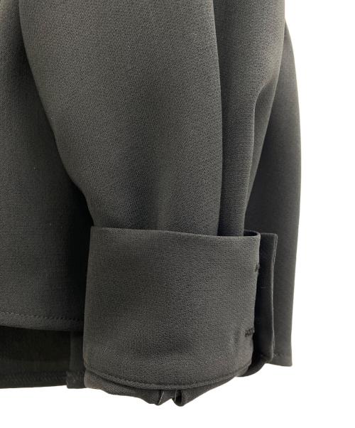 GRACE CONTINENTAL（グレースコンチネンタル）GRACE CONTINENTAL (（グレースコンチネンタル) ヘムギャザーシャツ ブラック サイズ:2-36 未使用品の古着・服飾アイテム