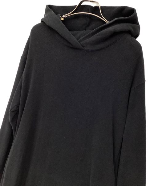 BLUE LABEL CRESTBRIDGE（ブルーレーベルクレストブリッジ）BLUE LABEL CRESTBRIDGE (ブルーレーベルクレストブリッジ) パーカーワンピース ブラック サイズ:38の古着・服飾アイテム