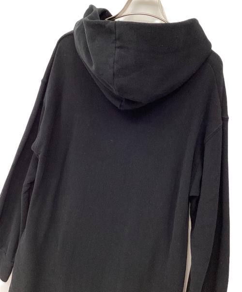 BLUE LABEL CRESTBRIDGE（ブルーレーベルクレストブリッジ）BLUE LABEL CRESTBRIDGE (ブルーレーベルクレストブリッジ) パーカーワンピース ブラック サイズ:38の古着・服飾アイテム