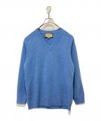 GUCCIグッチ）の古着「Vネックニット」｜ブルー