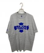NEIGHBORHOODネイバーフッド）の古着「MAJOR FORCE TEE S/S」｜グレー