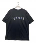 stussyステューシー）の古着「DOT SPORT TEE」｜ブラック