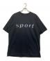 stussy（ステューシー）の古着「DOT SPORT TEE」｜ブラック