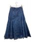 ANREALAGE (アンリアレイジ) デニムロングスカート インディゴ サイズ:36：3980円