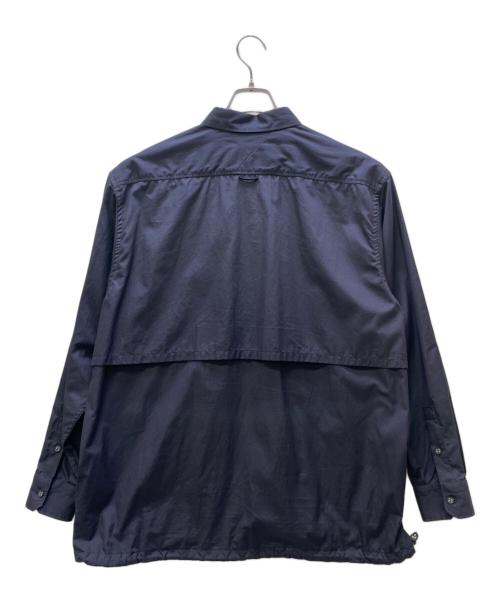 WHITE MOUNTAINEERING（ホワイトマウンテ二アニング）WHITE MOUNTAINEERING (ホワイトマウンテ二アニング) SHIRT WITH LARGE POCKETS ネイビー サイズ:2の古着・服飾アイテム