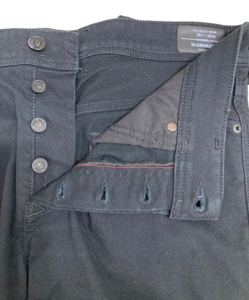 DIESEL（ディーゼル）DIESEL (ディーゼル) SLEENKER-X デニムパンツ ブラック サイズ:30の古着・服飾アイテム