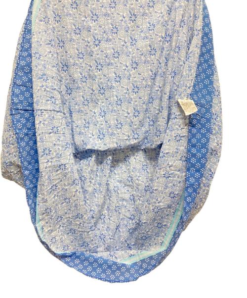 SOIL（ソイル）SOIL (ソイル) 総柄ワンピース ブルー サイズ:Ⅱの古着・服飾アイテム