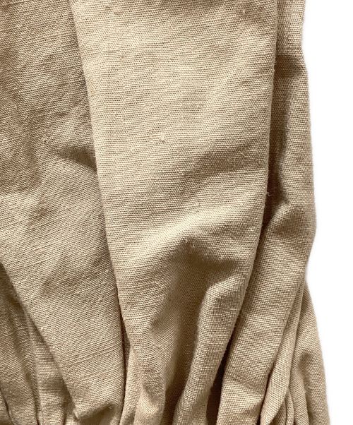 HYKE（ハイク）HYKE (ハイク) C/H MILITARY SHIRT ベージュ サイズ:１　SMALLの古着・服飾アイテム