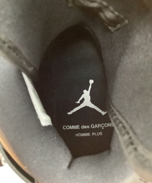 NIKE（ナイキ）NIKE (ナイキ) COMME des GARCONS HOMME PLUS (コムデギャルソンオムプリュス) AIR JORDAN 1 HI STRAP SP-C(エアジョーダンワンハイストラップSP-C) ブラック サイズ:27の古着・服飾アイテム
