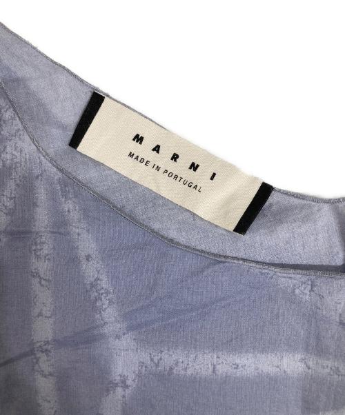 MARNI（マルニ）MARNI (マルニ) コットンシャツ ブルー サイズ:42の古着・服飾アイテム