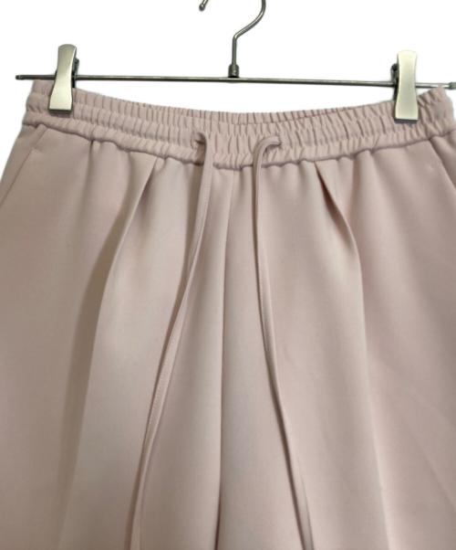 YORI（ヨリ）yori (ヨリ) カラースティックイージーパンツ ピンク サイズ:３６の古着・服飾アイテム