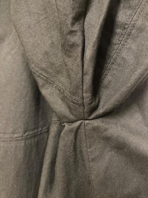 YORI（ヨリ）YORI (ヨリ) コットンパフスリーブワンピース ブラック サイズ:SIZE 36の古着・服飾アイテム