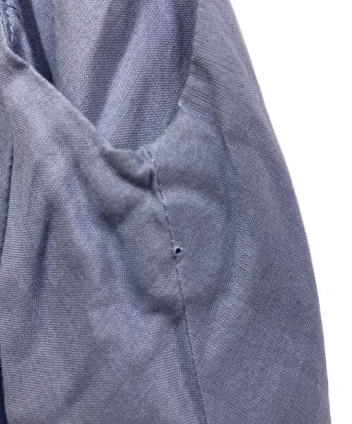 mizuiro-ind（ミズイロインド）mizuiro-ind (ミズイロインド) コットンダブルヘムラインN/Sワンピース ライトブルー サイズ:表記なしの古着・服飾アイテム