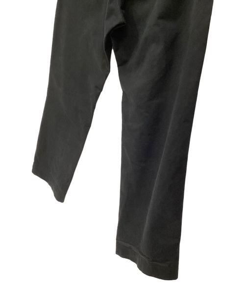 UNDECORATED（アンデコレイテッド）UNDECORATED (アンデコレイテッド) コットンキャンバスパンツ ブラック サイズ:3の古着・服飾アイテム
