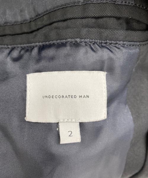 undecorated MAN（アンデコレイテッドマン）undecorated MAN (アンデコレイテッドマン) ロングコート ブラック サイズ:SIZE 2の古着・服飾アイテム