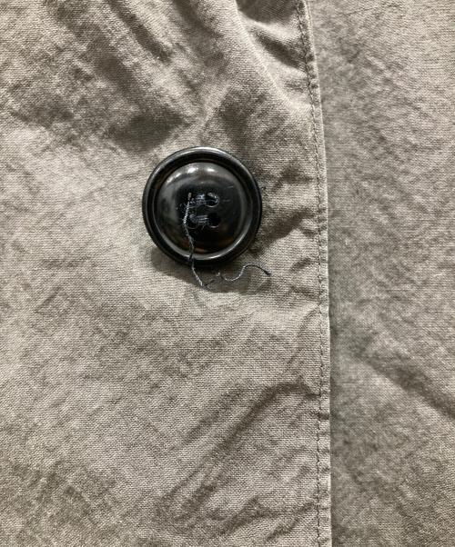 nestrobe confect（ネストローブ コンフェクト）nestrobe confect (ネストローブ コンフェクト) スーピマコットンテーラードジャケット ダークグレー サイズ:3の古着・服飾アイテム