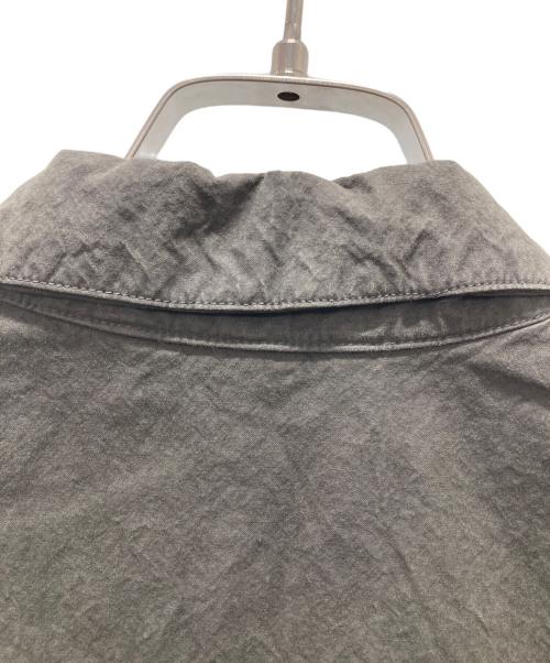 nestrobe confect（ネストローブ コンフェクト）nestrobe confect (ネストローブ コンフェクト) スーピマコットンテーラードジャケット ダークグレー サイズ:3の古着・服飾アイテム