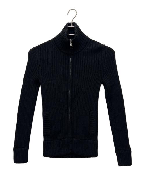 DOLCE & GABBANA（ドルチェ＆ガッバーナ）DOLCE & GABBANA (ドルチェ＆ガッバーナ) ドライバーズニット ブラック サイズ:44の古着・服飾アイテム