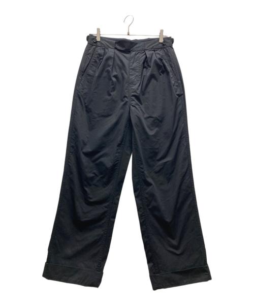 MARGARET HOWELL（マーガレットハウエル）MARGARET HOWELL (マーガレットハウエル) FRED PERRY (フレッドペリー) コットンパンツ ブラック サイズ:10の古着・服飾アイテム