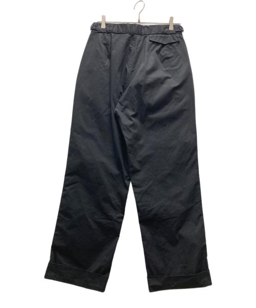 MARGARET HOWELL（マーガレットハウエル）MARGARET HOWELL (マーガレットハウエル) FRED PERRY (フレッドペリー) コットンパンツ ブラック サイズ:10の古着・服飾アイテム