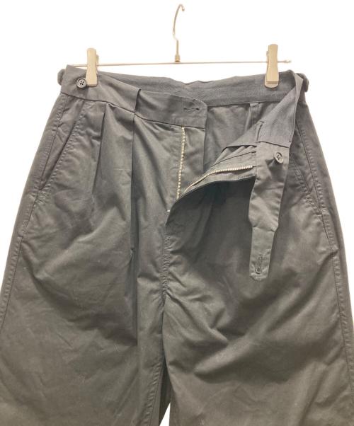 MARGARET HOWELL（マーガレットハウエル）MARGARET HOWELL (マーガレットハウエル) FRED PERRY (フレッドペリー) コットンパンツ ブラック サイズ:10の古着・服飾アイテム