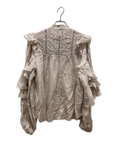 HER LIP TO（ハーリップトゥ）Her lip to (ハーリップトゥ) Easy to Love Blouse ピンク サイズ:Sの古着・服飾アイテム