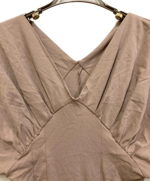 HER LIP TO（ハーリップトゥ）HER LIP TO (ハーリップトゥ) Cache-Coeur Jersey Midi Dress ピンク サイズ:Sの古着・服飾アイテム