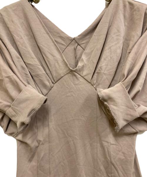 HER LIP TO（ハーリップトゥ）HER LIP TO (ハーリップトゥ) Cache-Coeur Jersey Midi Dress ピンク サイズ:Sの古着・服飾アイテム