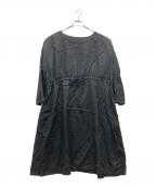 nest Robeネストローブ）の古着「リネンワンピース」｜ブラック
