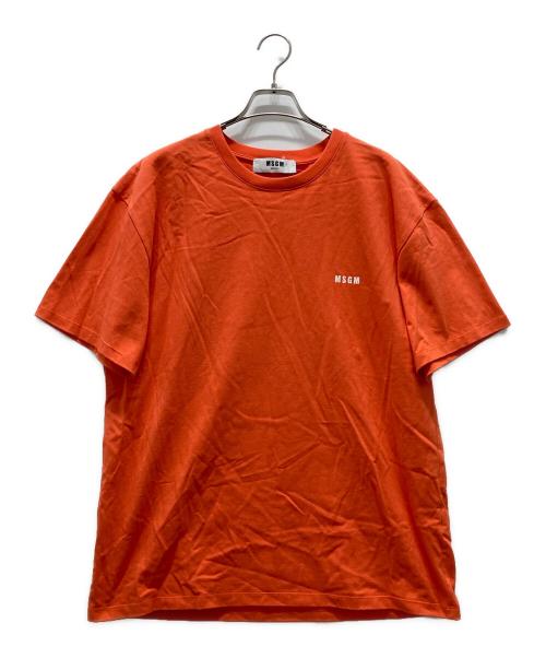 MSGM（エムエスジーエム）MSGM (エムエスジーエム) Tシャツ オレンジ サイズ:Lの古着・服飾アイテム