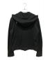 MONCLER (モンクレール) FRAGMENT DESIGN (フラグメントデザイン) Lewis Leathers (ルイスレザース) トリプルコラボスウェットライダースブルゾン ブラック サイズ:L：70000円