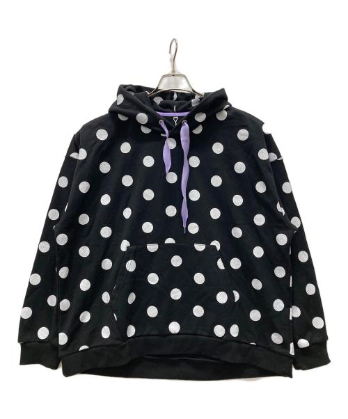 FRAPBOIS（フラボア）FRAPBOIS (フラボア) ドットスウェット ブラック サイズ:2の古着・服飾アイテム