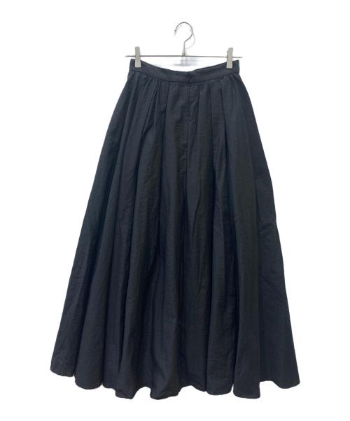 CLANE（クラネ）CLANE (クラネ) ボリュームマキシ スカート ブラック サイズ:2の古着・服飾アイテム