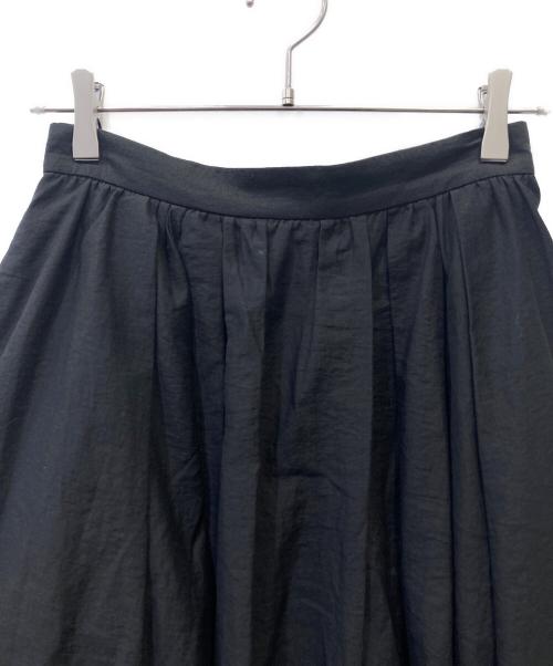 CLANE（クラネ）CLANE (クラネ) ボリュームマキシ スカート ブラック サイズ:2の古着・服飾アイテム