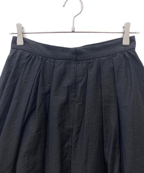 CLANE（クラネ）CLANE (クラネ) ボリュームマキシ スカート ブラック サイズ:2の古着・服飾アイテム