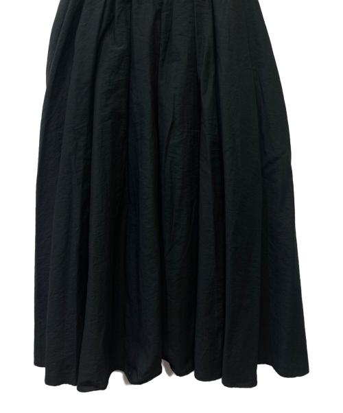 CLANE（クラネ）CLANE (クラネ) ボリュームマキシ スカート ブラック サイズ:2の古着・服飾アイテム
