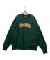 Champion REVERSE WEAVE（チャンピオン リバース ウィーブ）の古着「クルーネックスウェット」｜グリーン