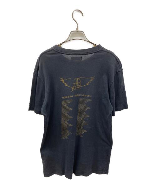 AP STUDIO（エーピーストゥディオ）AP STUDIO (エーピーストゥディオ) BING TOUR Tシャツ チャコールグレー サイズ:-の古着・服飾アイテム